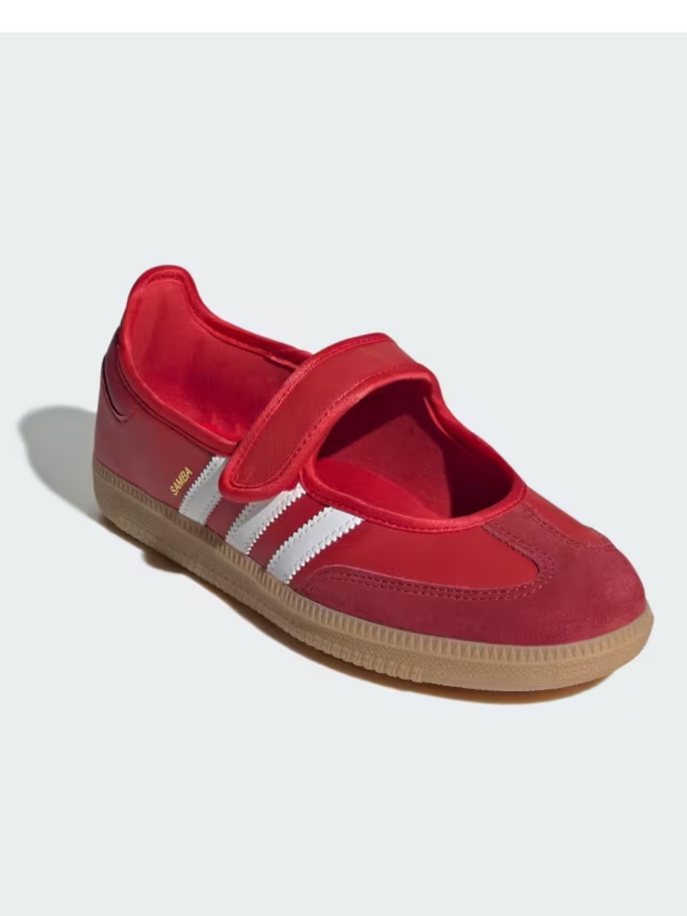 Adidas Women’s Samba Mary Jane Sneakers - Red & White - Picture 2 of 6